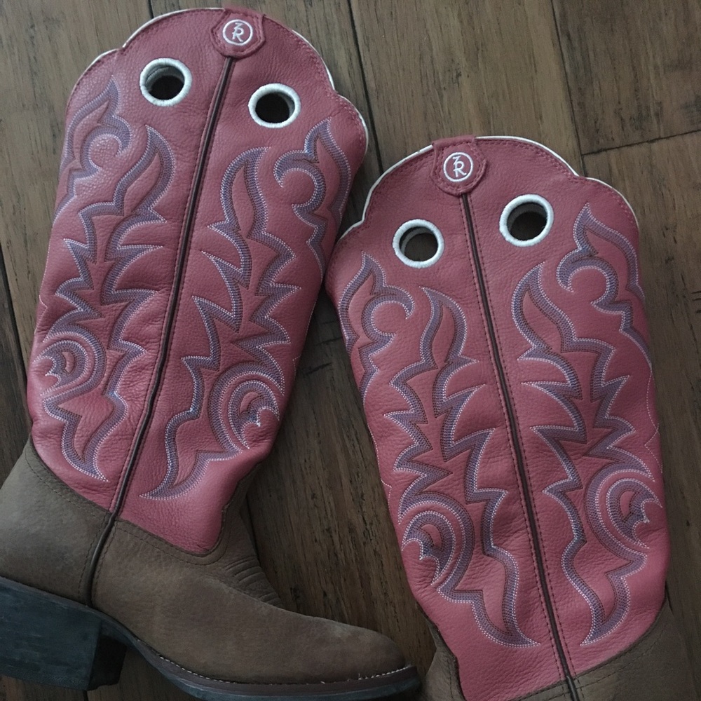 Tony Lama Pink 9 Boots